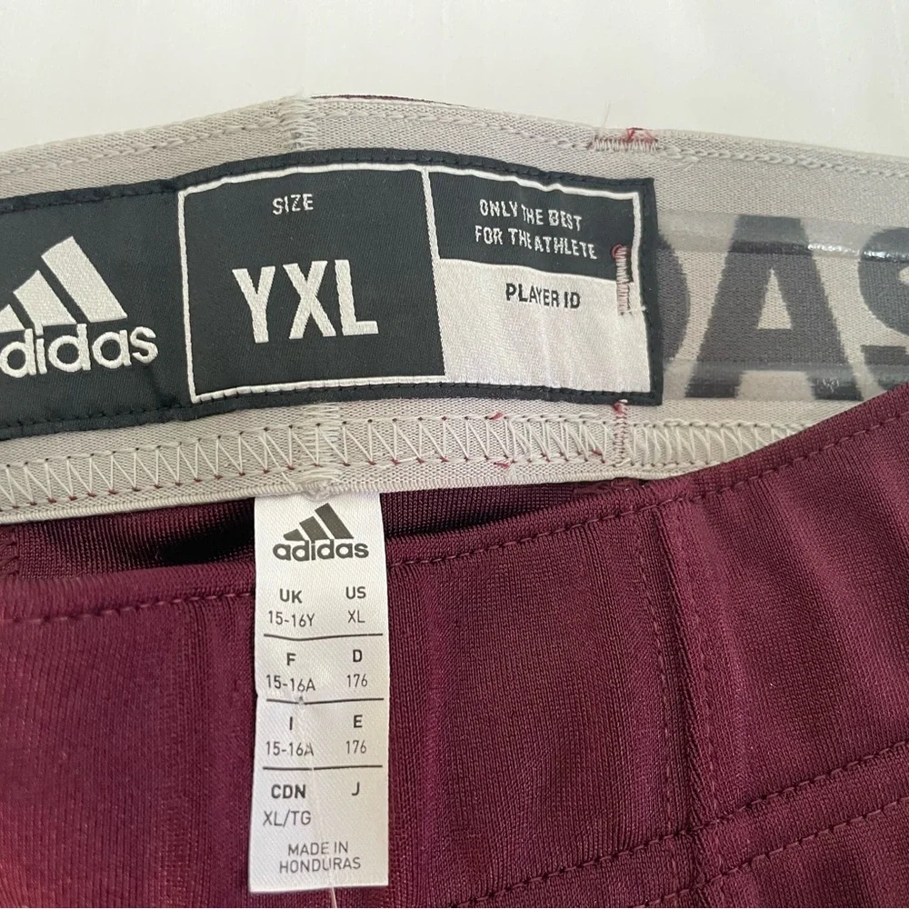 ADIDAS Boys Press Coverage 2 Football Pant in TMMARO/WHITE COLOR  YOUTH XL